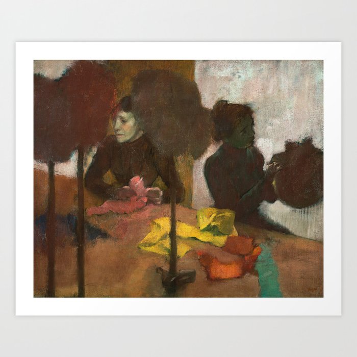 Edgar Degas - The Milliners Art Print