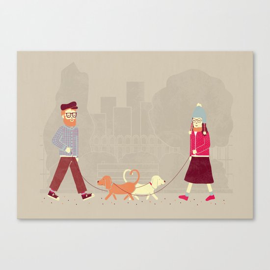 Dog People Canvas Print