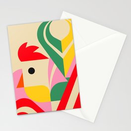 Rooster Pride Stationery Card
