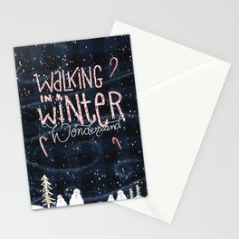 Winter Wonderland Stationery Cards
