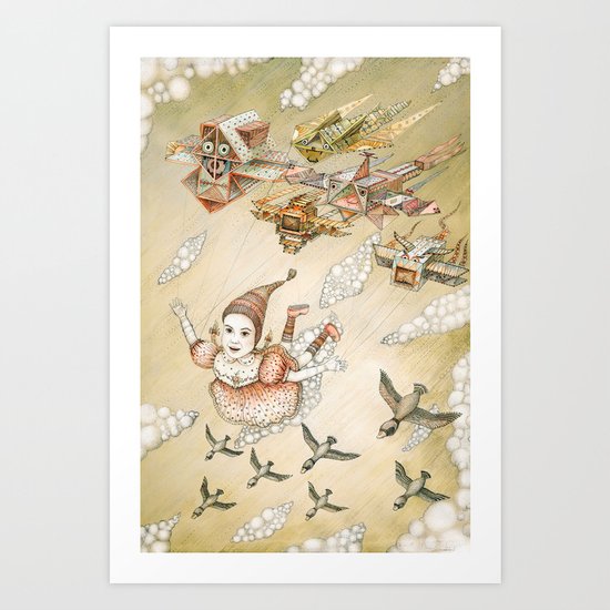 Dream of Flying Art Print
