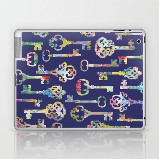 Rainbow Keys Laptop & iPad Skin