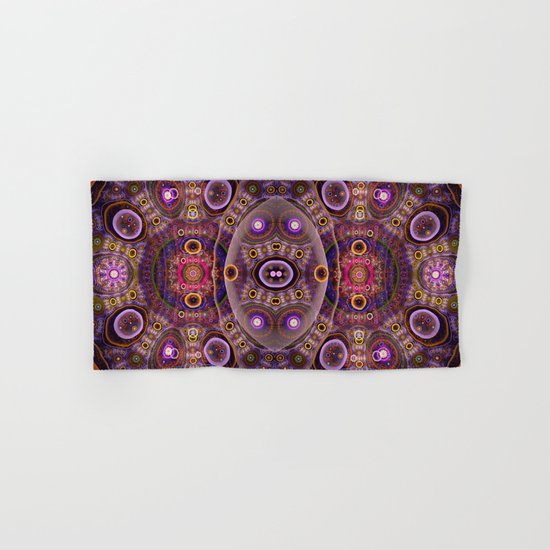 Groovy tribal colourful patterns Hand & Bath Towel