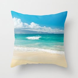 Hawaii Beach Treasures Throw Pillow
