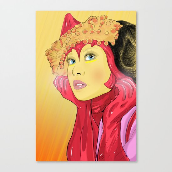 Superheroes SF Canvas Print