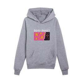 Semi-Sweet on the Inside - Clear Kids Pullover Hoodies