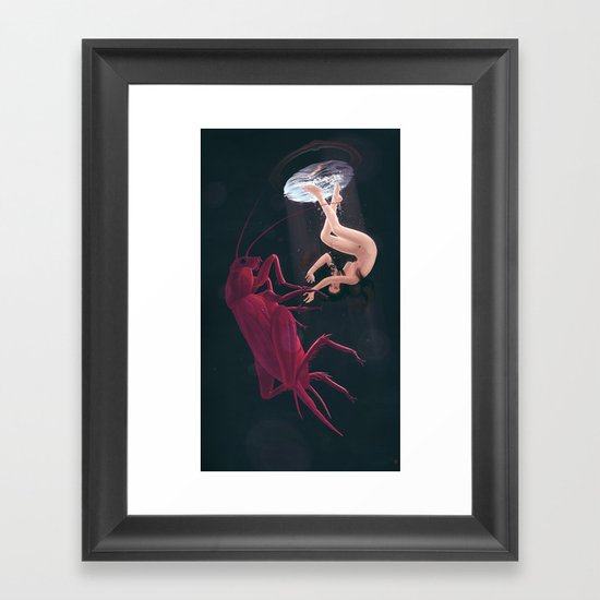Bitterness for Three Sleepwalkers Framed Art Print