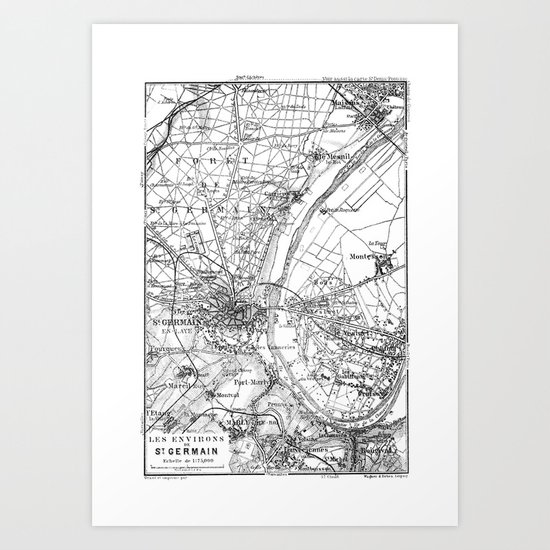 Vintage Paris Prints 100