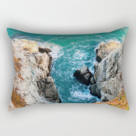 Ocean falaise 5 Rectangular Pillow