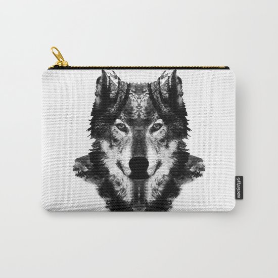 The Black Forest Wolf Carry-All Pouch