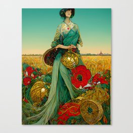 The Empress - The Wheel Arts 104 Clay theme Canvas Print