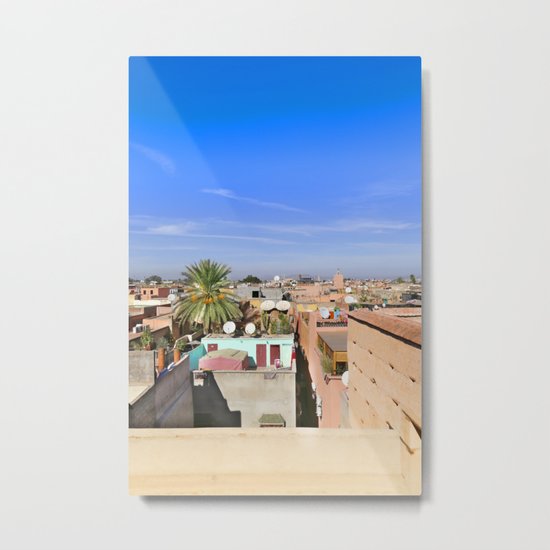 Marrakech Beauty Metal Print