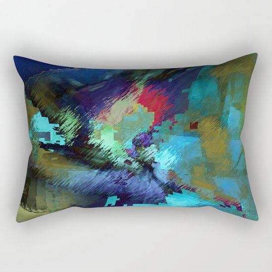 at that time Rectangular Pillow