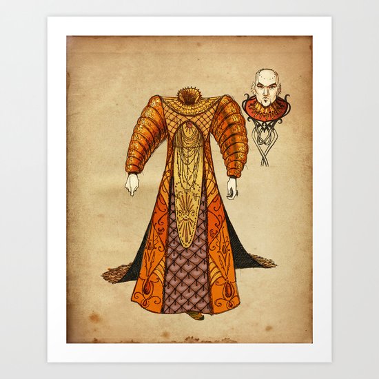 Sultan Hamhead Art Print