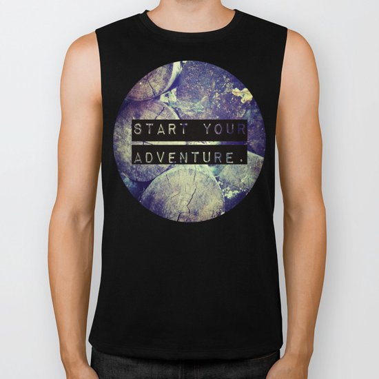 Start Your Adventure Biker Tank