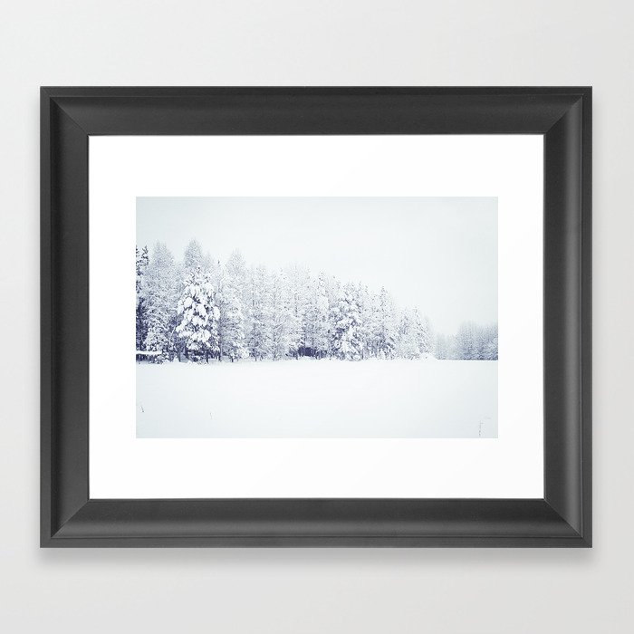 Winter Wonderland two Framed Art Print