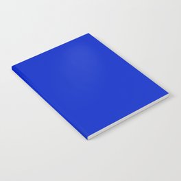 Solid Deep Cobalt Blue Color Notebook