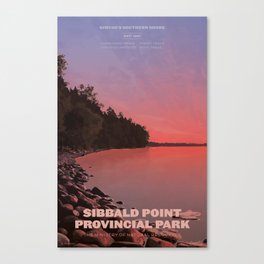 Sibbald Point Provincial Park Canvas Print