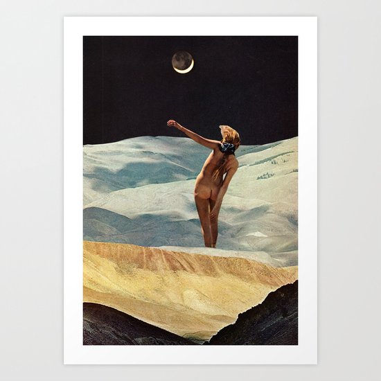 CRESCENT Art Print