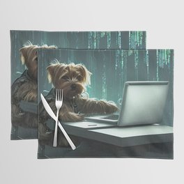Maggie in The Matrix Placemat