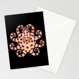 O is for Octopus (Blue-Ringed) Stationery Card