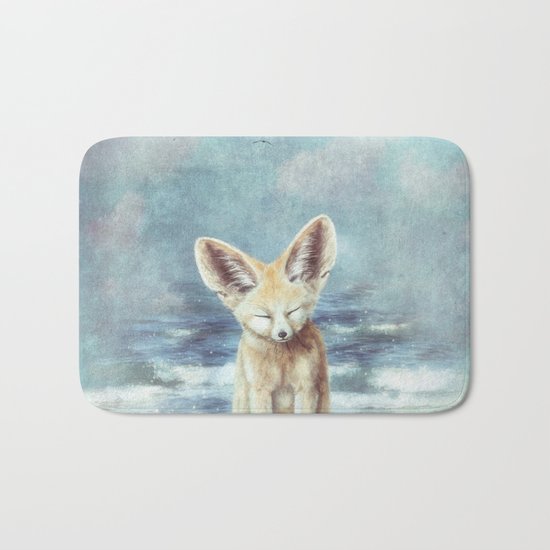 A Fennec's Dream Bath Mat