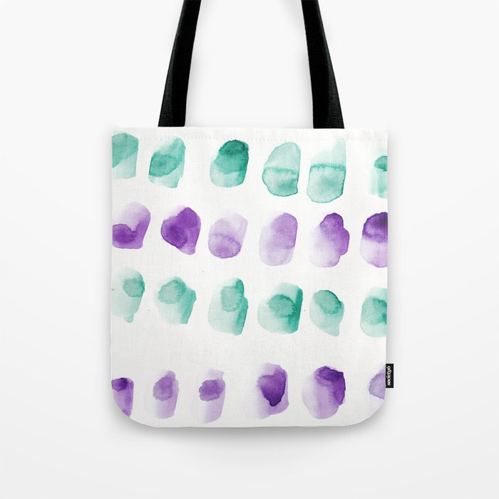 2  Minimalist Art 220419 Abstract Expressionism Watercolor Painting Valourine Design  Tote Bag