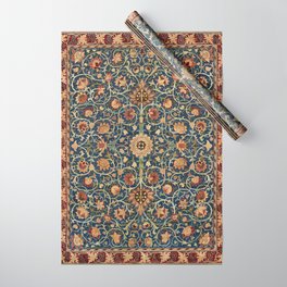 William Morris Floral Carpet Print Wrapping Paper