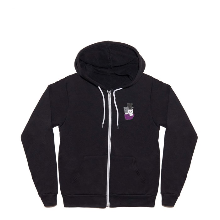 Asexual flag hoodie store