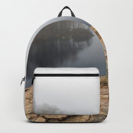 Foggy reflections Backpack