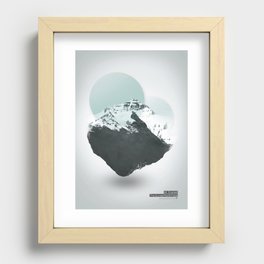 Mt. Everest - The Surreal North Face Recessed Framed Print