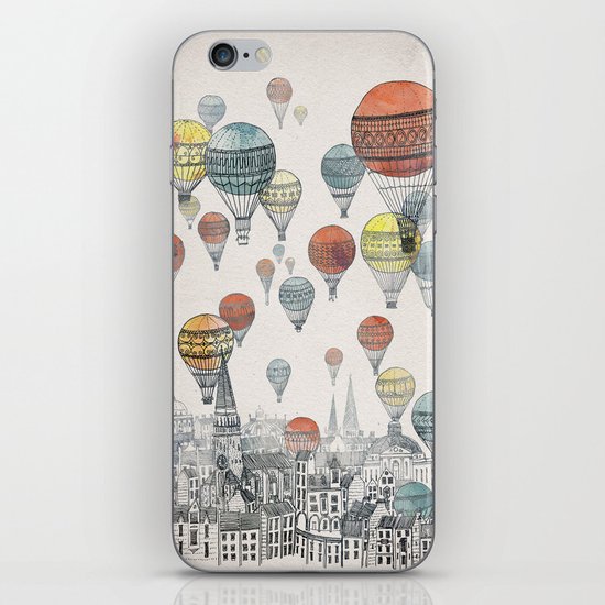 Voyages over Edinburgh iPhone & iPod Skin