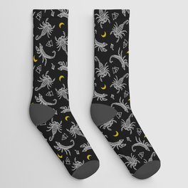 Scorpio Moon on Black Socks