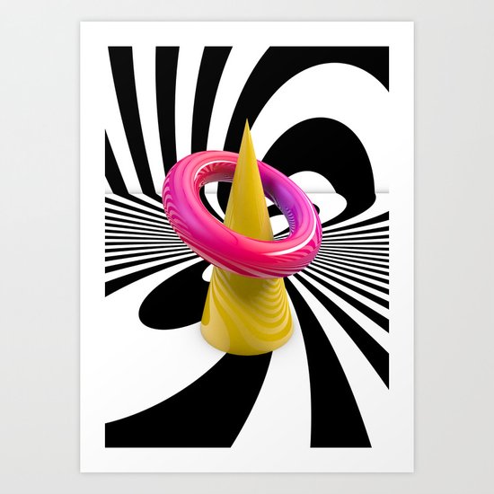 From the bottom Art Print