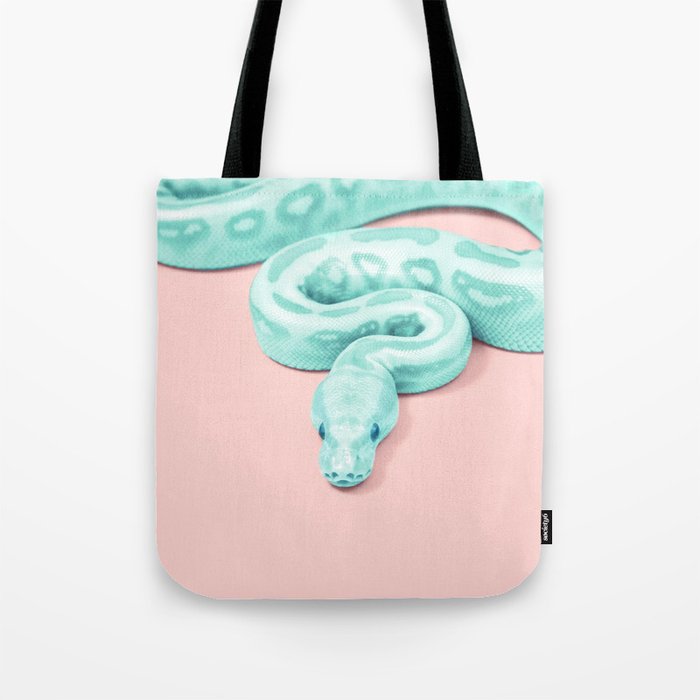 GREEN SNAKE Tote Bag by Paul Fuentes | Society6