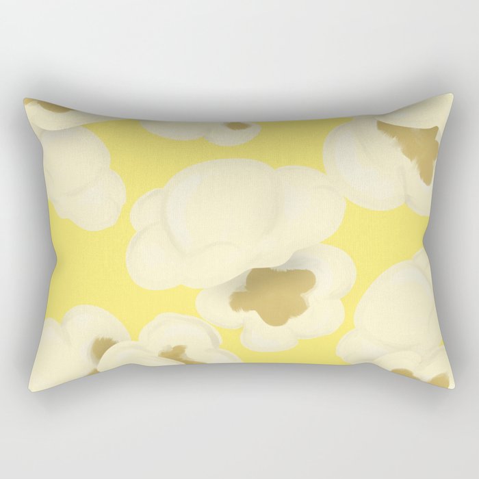 Buttered popcorn Rectangular Pillow
