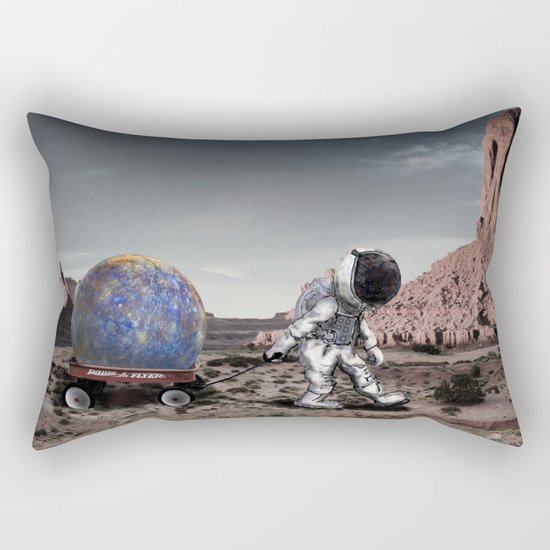 Found It Over There Rectangular Pillow
