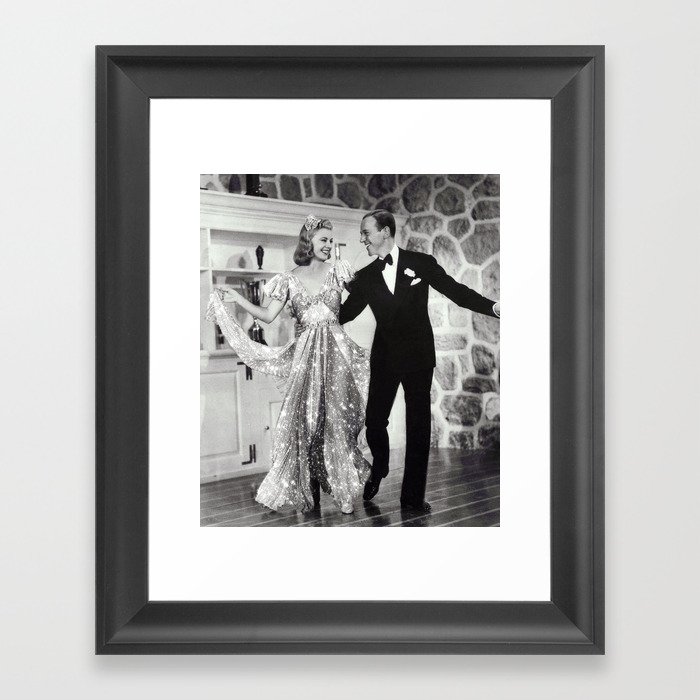 Fred & Ginger Framed Art Print