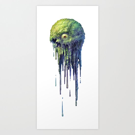 Slime Ball Art Print