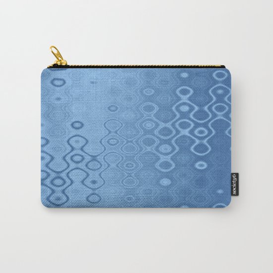 Lost in Dots (air & water blues) Carry-All Pouch