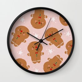 Gingerbread  Wall Clock