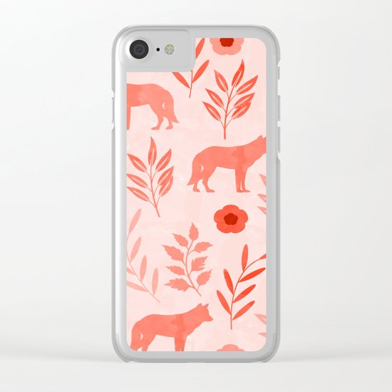 Forest Animal and Nature II Clear iPhone Case
