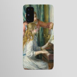 Pierre-Auguste Renoir Two Young Girls at the Piano Android Case