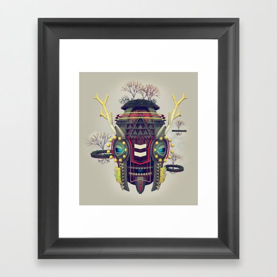 Earth Deity Framed Art Print