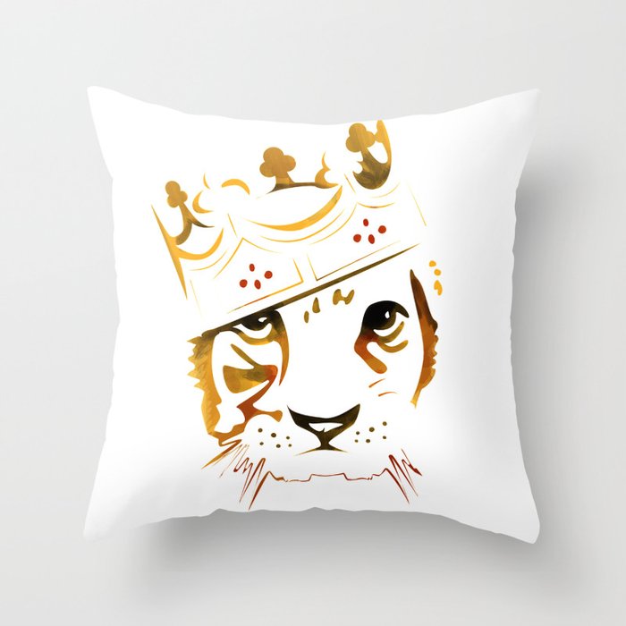 Lion king Throw Pillow