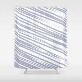 Violet stripes background Shower Curtain