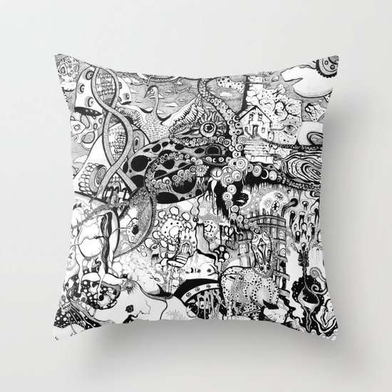 Destroyer Throw Pillow