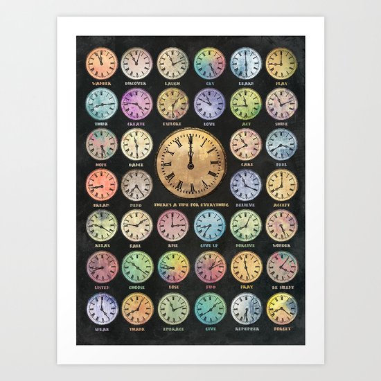 Time Art Print