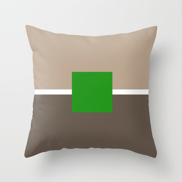 Box - Modern Bauhaus v5 Throw Pillow