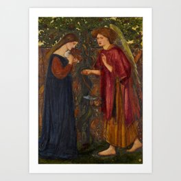 Edward Burne Jones -  The Annunciation Art Print
